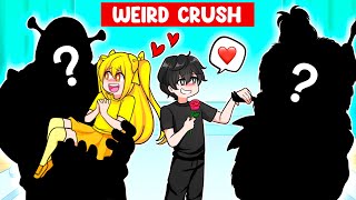 Buying WEIRD CRUSH Theme in DRESS TO IMPRESS [upl. by Agripina741]