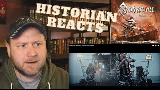 Sabaton  Historian Reacts to quotBismarkquot The official video [upl. by Emlen719]