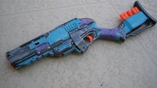 MOD Nerf Zombie Strike SledgeFire Modification [upl. by Ialohcin]