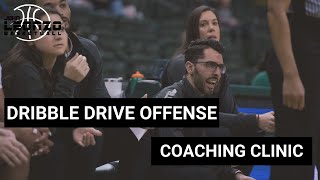 Simplified Dribble Drive Motion Offense Coaching Clinic [upl. by Wesla]