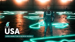 Austin Grand Prix 2024  PETRONAS Race Preview with Lewis Hamilton and George Russell [upl. by Kryska]