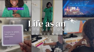 Experience a day in the life of an Instructional Designer  VLOG [upl. by Anyel689]