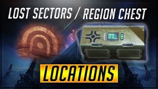 Destiny 2 Warmind  All Lost Sectors and Region Chest Locations  Full Guide [upl. by Feetal]