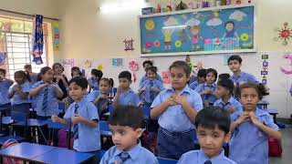 My Family  Class 1  Family song  Classroom Activity  Family members [upl. by Sammy]