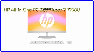 BEWERTUNG 2024 HP AllinOne PC 238quot Ryzen 7 7730U WESENTLICHE Einzelheiten [upl. by Ainoloppa183]