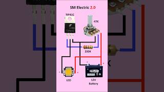 Voltage regulator circuit  Variable power supply shorts voltageregulator diy [upl. by Thilda]