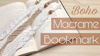 EASY Macrame Bookmark [upl. by Enal382]