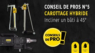 CONSEIL DE PROS N°5  Carottage hybride DMP  Bâti à 45° [upl. by Atinot732]