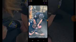 Middletown Ohio police officers assault and violate drivers amendment rights [upl. by Ayra]