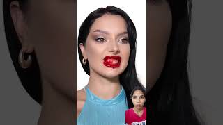 Peel off lip tint 💄makeup makeuptips [upl. by Wiltsey]