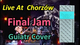 John Frusciante  Final Jam Live at Chorzów2007 Guitar cover [upl. by Atsillac914]