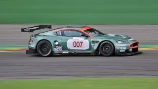 Aston Martin DBR9  Brutal Sounds on the Track [upl. by Nahtaoj]