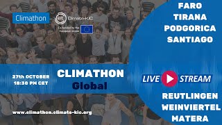 Climathon Global Days with Tirana  Faro  Reutlingen  Podgorica  Santiago  Austria  Matera [upl. by Trask]