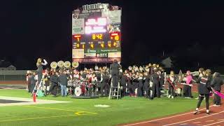 10252024 Huntley High School Marching Band Football Game Stand Tunes [upl. by Nichy320]