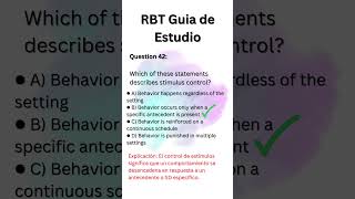 Examen de RBT Gratis [upl. by Naves]