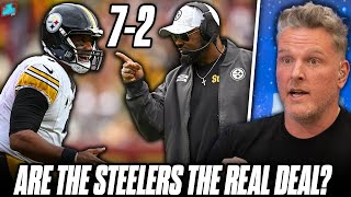 Are The Steelers A Super Bowl Threat In 2024 Is Their 72 Start The Real Deal  Pat McAfee Reacts [upl. by Toland]