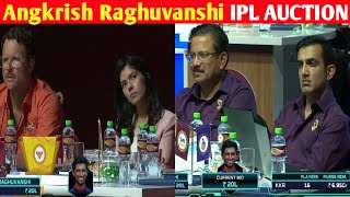 Emerging batter Angkrish Raghuvanshi ipl auction 2024 highlights IPL Auction 2024 ipl bidding 2024 [upl. by Ailee852]