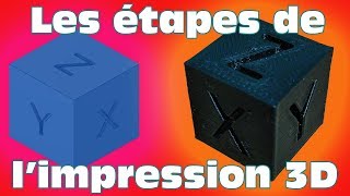 comment ça marche limpression 3D  Débuter en impression 3D  les étapes [upl. by Roos722]