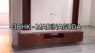 3BHK SALE  MADINAGUDA  CHECK DESCRIPTION [upl. by Paryavi58]