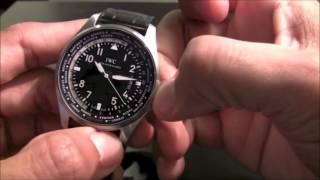 IWC Pilots Watch Worldtimer Review [upl. by Attiuqaj]