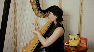 Pokémon TV Theme  Amy Turk Harp [upl. by Zelazny179]