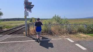 Ballykelly Level Crossing CoDerry Tuesday 20721 [upl. by Ahsrat55]