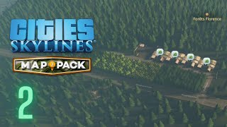 LINDUSTRIE FORESTIÈRE  CITIES SKYLINES S2 2 DLC MAP PACK 3 [upl. by Yeliac859]