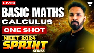 Basic Maths and Calculus  Sprint Series for NEET 2024  Anupam Upadhyay [upl. by Regor]