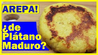 AREPAS DE PLATANO MADURO  Con queso  Fácil y Rápidas  Recetas Venezolanas [upl. by Acirahs695]