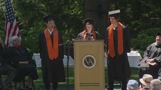 Vermont Academy Class of 2024 Commencement May 25 2024 [upl. by Esilegna]