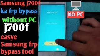 Samsung J700F FRP Bypass File Odin no pc [upl. by Stepha]