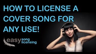 License a cover song for any use [upl. by Raseac]