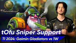 🤟 tOfu SNIPER SUPPORT POS 4  Dota 2 TI 2024 Gameplay [upl. by Akeyla880]