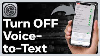 How To Turn Off VoiceToText On iPhone [upl. by Klos]