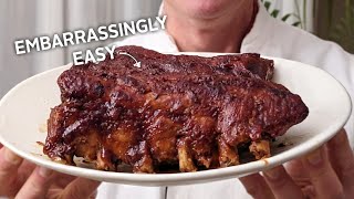 Embarrassingly easy delicious fall off the bone ribs [upl. by Anirehtac]