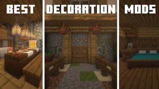 BEST Decoration Mods for Minecraft November 2023 [upl. by Yeknarf]