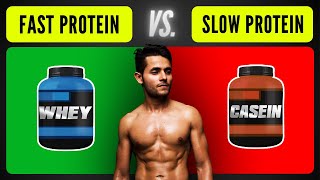 WHEY vs CASEIN Which is a BETTER Protein Powder कौनसा PROTEIN खरीदें [upl. by Tsepmet]