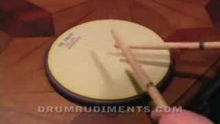 Drum Rudiments 38  Single Ratamacue  DrumRudimentscom [upl. by Wertheimer900]