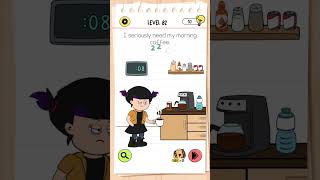 My morning coffee☕️braintest4 level82 shorts viralvideo trending gaming knowledge trickygame [upl. by Ecile227]