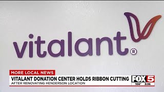 Vitalant donation center holds ribboncutting ceremony [upl. by Oirasor]