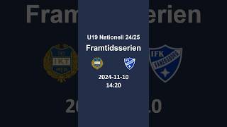 U19 Nationell Tellus  Vänersborg [upl. by Aleta]