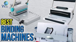 10 Best Binding Machines 2017 [upl. by Sirad]