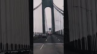 Verrazano Bridge upper level from Staten Island to Brooklyn [upl. by Atis833]