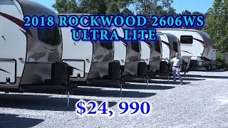 2018 Rockwood 2606WS ultra lite  Holden [upl. by Obrien]