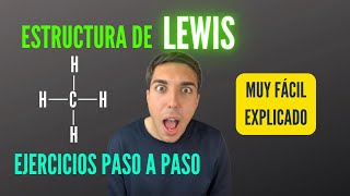 𝐄𝐬𝐭𝐫𝐮𝐜𝐭𝐮𝐫𝐚 𝐝𝐞 𝐋𝐄𝐖𝐈𝐒 Ejercicios Diagrama de Lewis Paso a Paso  TEORÍA ✅ [upl. by Aihseym]