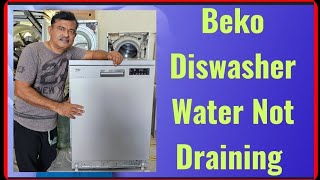 Why Wont My Beko Dishwasher Drain Water [upl. by Rafat]