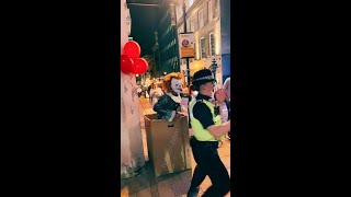 Police Got Pranked who did it better pennywise bushman police shorts [upl. by Noffihc]