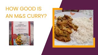 MampS Chinese Chicken Curry Review £4 [upl. by Ayram]