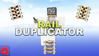 Minecraft  Rail Duplicator  Schienen Verdoppeln  Quick Tutorial 110 [upl. by Lohner552]