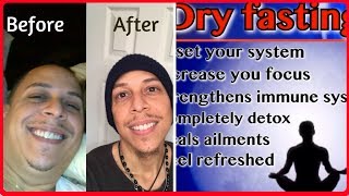 How To Heal With DRY Fasting  My 3 Day Dry Fast Results [upl. by Dion]